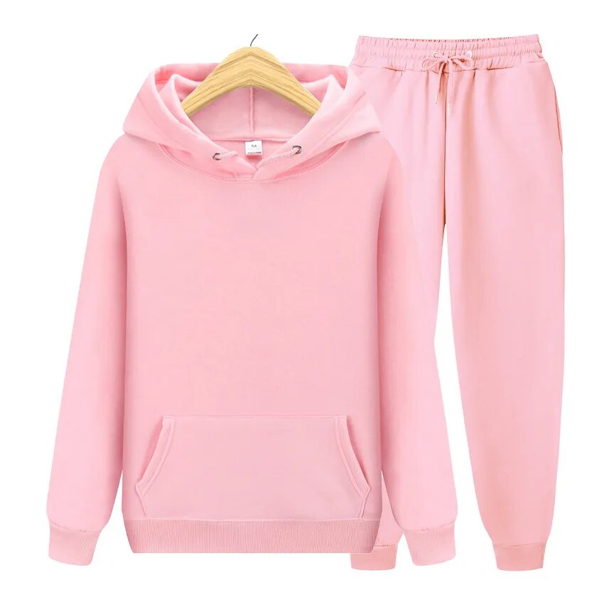 Trendy Unisex Casual Sportswear Set