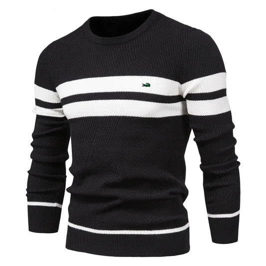 Men's Winter Stripe Sweater